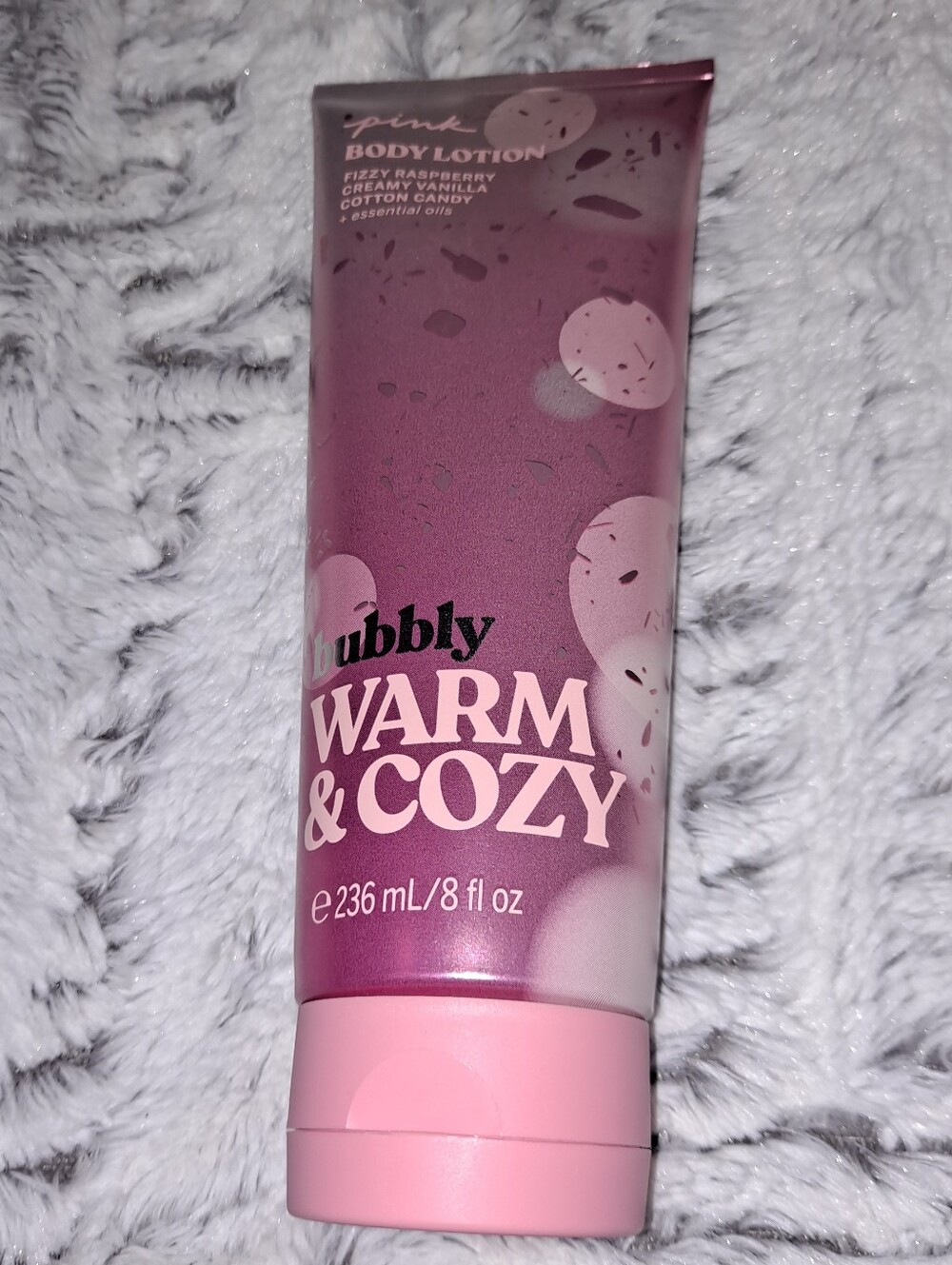 Victoria's Secret PINK Bubbly Warm And Cozy Lotion New